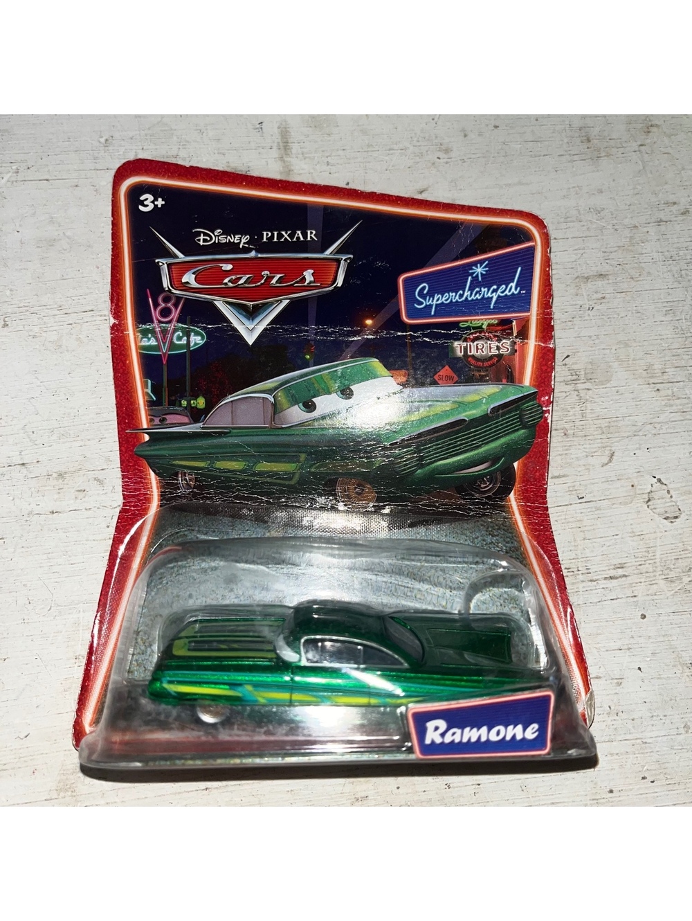 New Disney Pixar Cars Supercharged Grass Green Ramone NIB